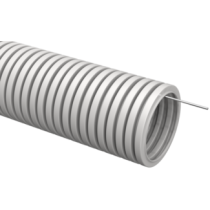 IEK Труба гофрированная ПВХ d=16мм с зондом (10м)