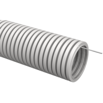 IEK Труба гофрированная ПВХ d=16мм с зондом (10м) - CTG20-16-K41-010I