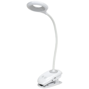 IEK LIGHTING Светильник светодиодный настольный 2006 5Вт на прищепке диммер ночник белый