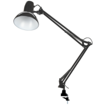 IEK LIGHTING Светильник настольный 1014 пантограф на струбцине Е27 черный