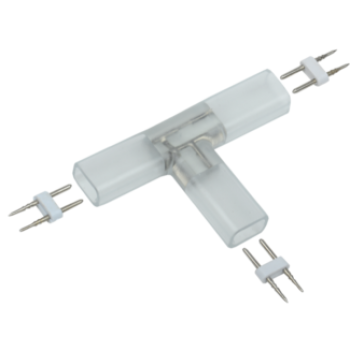 IEK Коннектор Т-образный 5шт MONO 12мм (разъем-разъем-разъем) - LSCON12-MONO-222-05