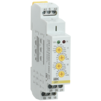 IEK Реле циклическое ORT 2 контакта 12-240В AC/DC - ORT-S2-ACDC12-240V